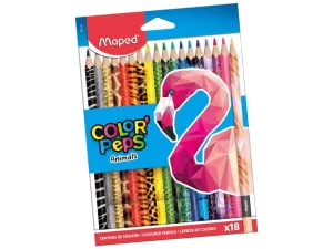 Maped Animal Color'speps Pencil 18 Colors Pack