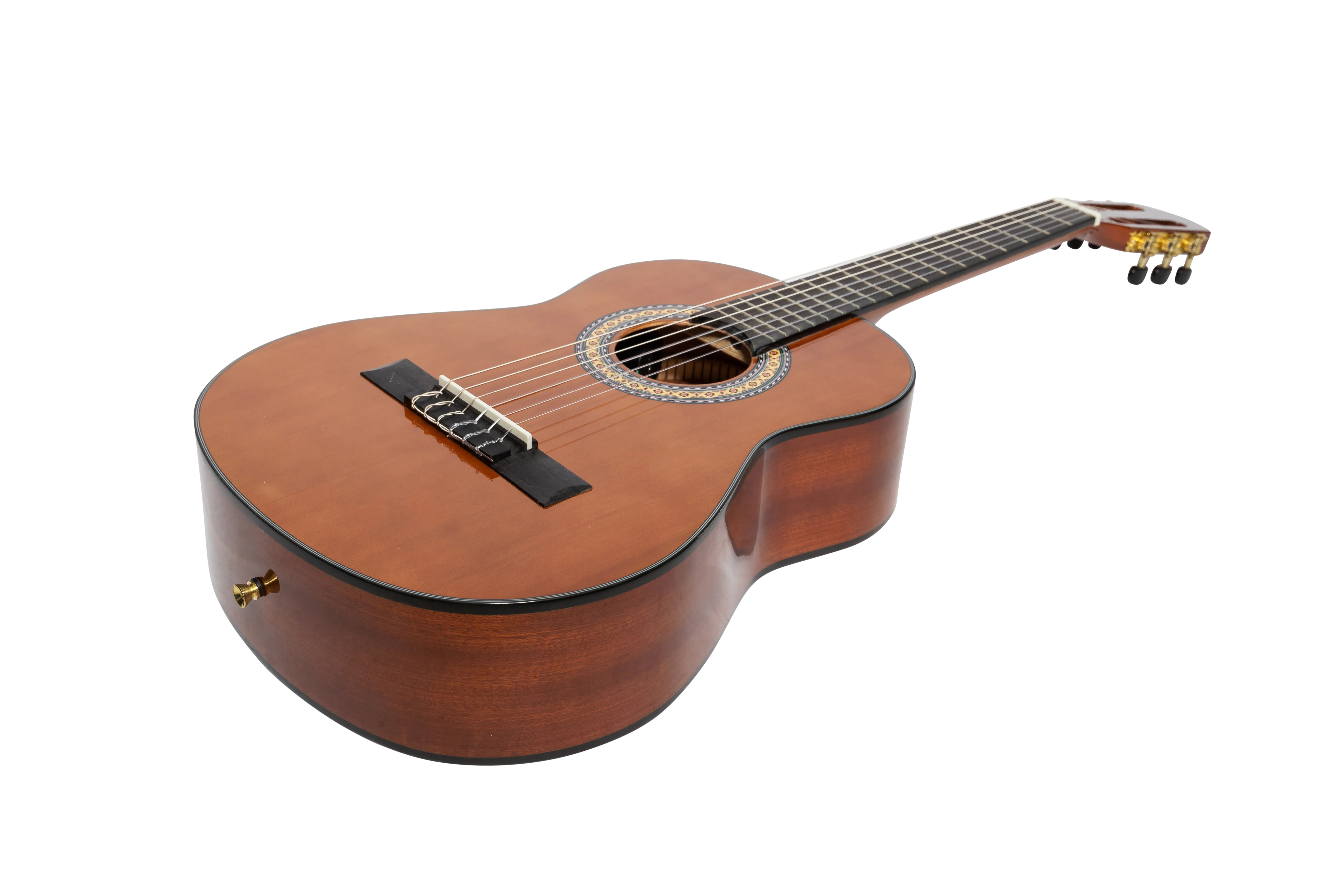 Martinez G-Series 1/2 Size Student Classical Guitar Pack with Built In Tuner (Natural-Gloss)