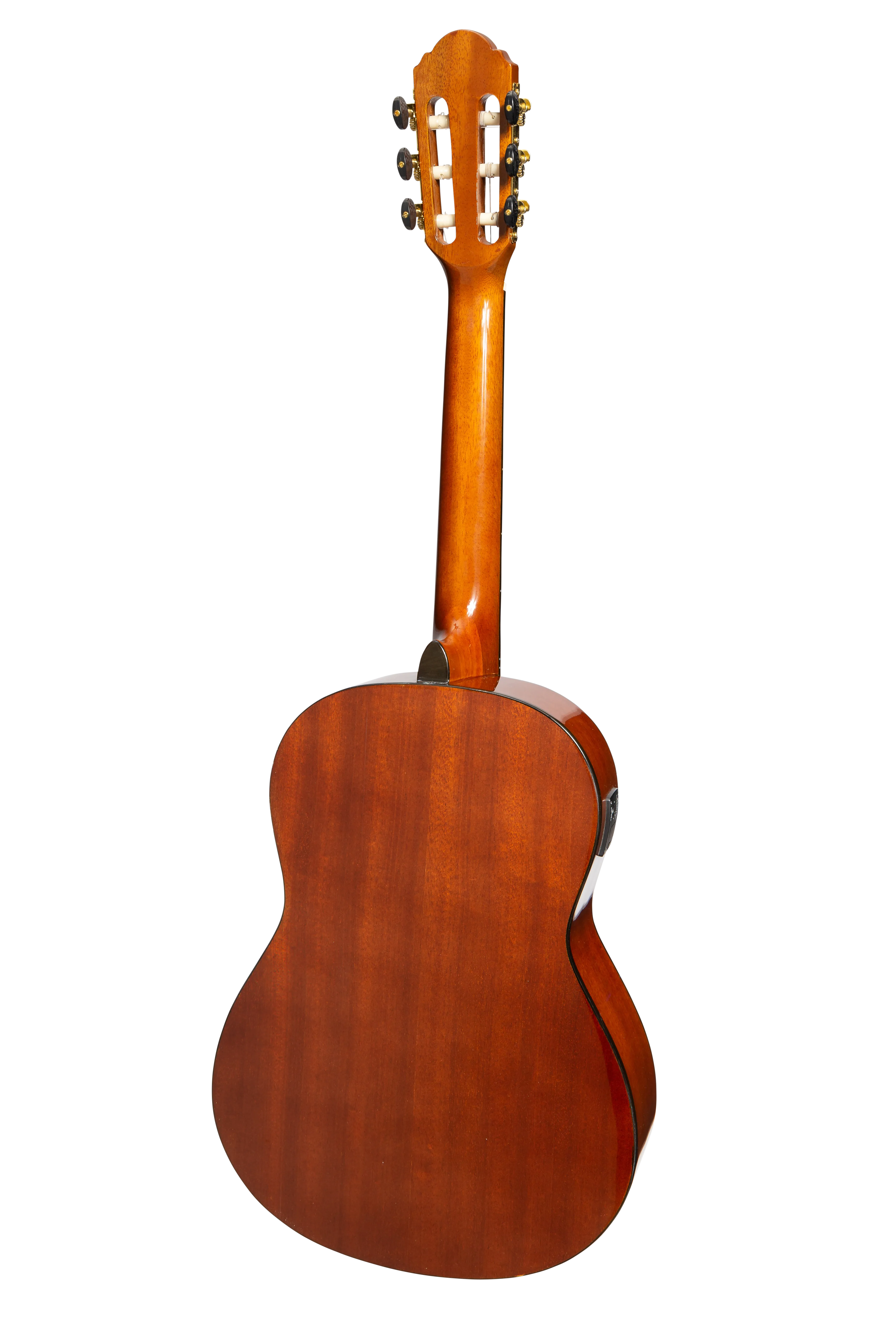 Martinez G-Series 3/4 Size Student Classical Guitar Pack with Built In Tuner (Amber-Gloss)