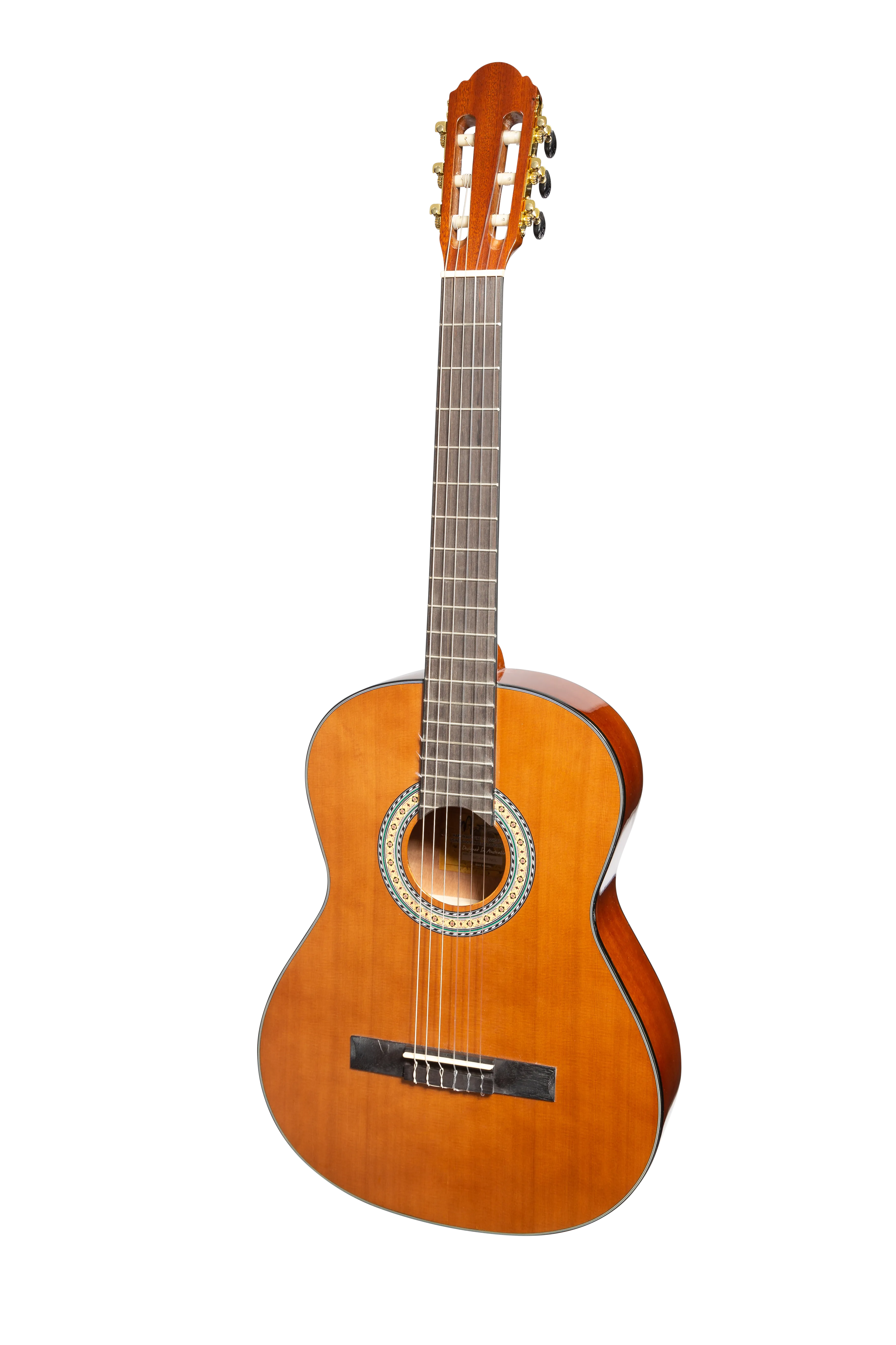 Martinez G-Series 3/4 Size Student Classical Guitar Pack with Built In Tuner (Natural-Gloss)