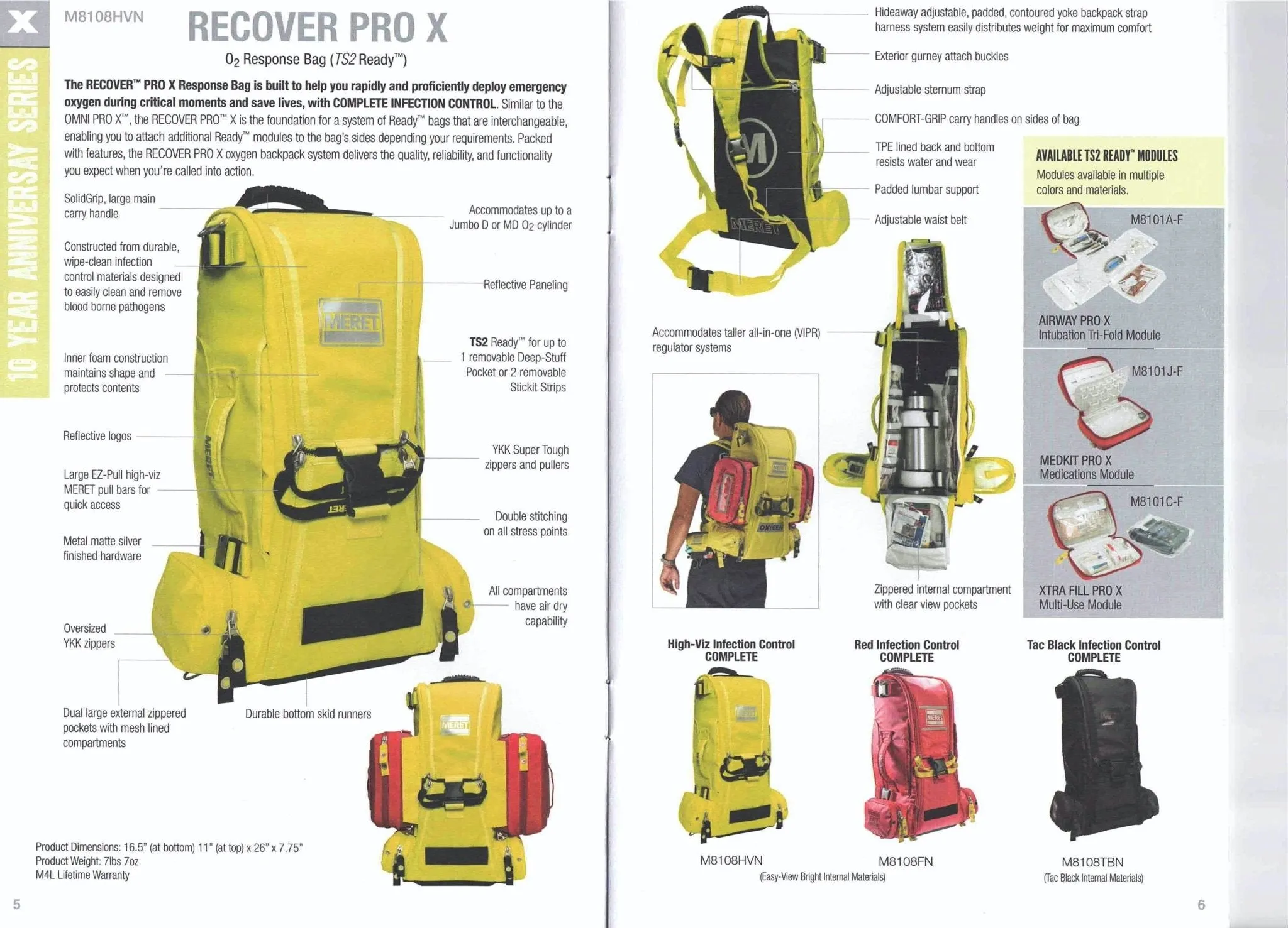 Meret RECOVER™ PRO X O2 Response Bag
