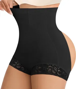 MERYOSZ Butt Lifting Shapewear Panties Tummy Control Underwear for Women High Waisted Faja Body Shaper Shorts