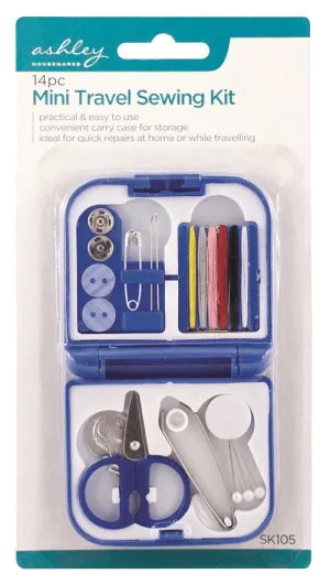 Mini Travel Sewing Kit & Case
