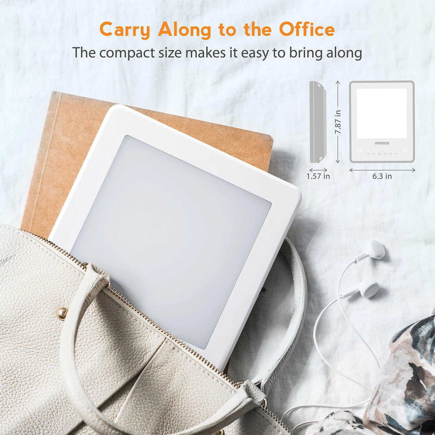 Miroco™ LED Sunlight Therapy Lamp for Seasonal Affective Disorder