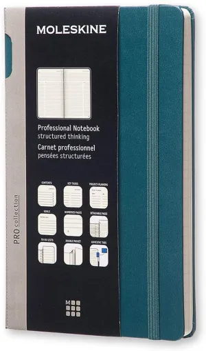 Moleskine Professional Large Hard Notebook Tide Green