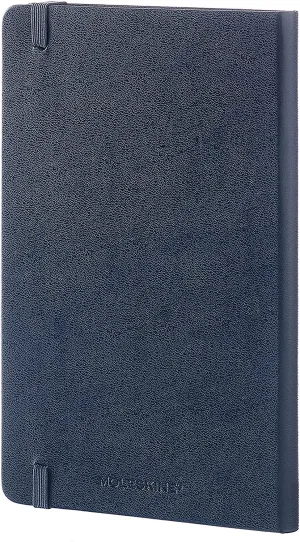 Moleskine Ruled Notebook Hard Cover A5 Sepphire Blue