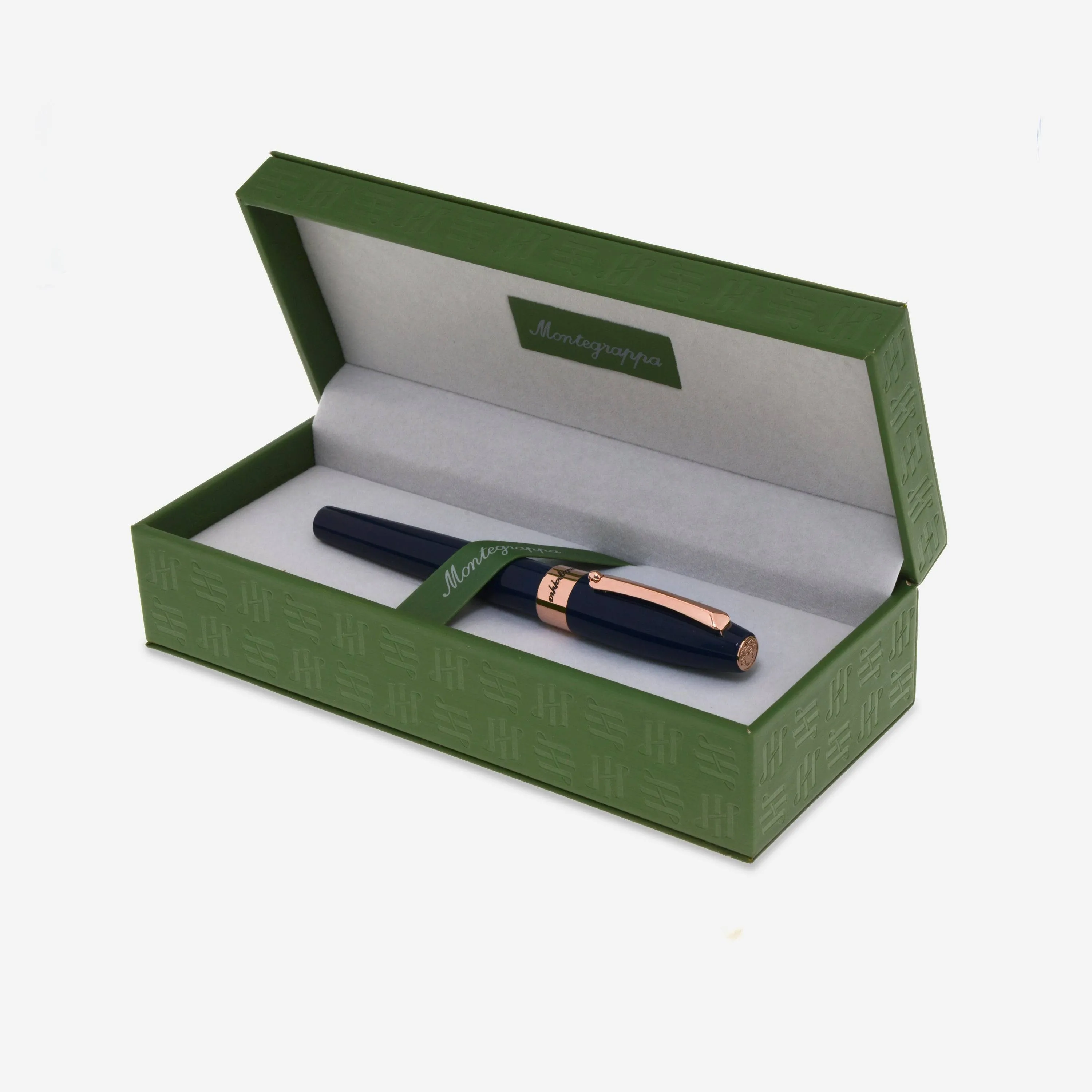 Montegrappa Fortuna Blue Fountain Pen (F) ISFOR2RD