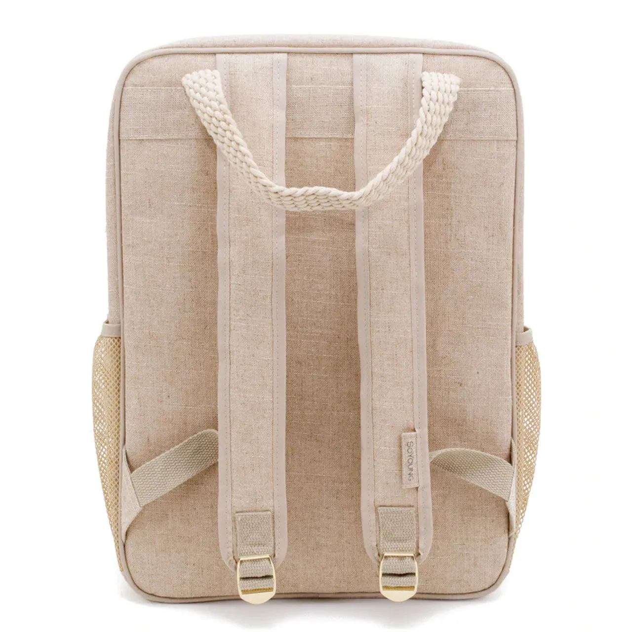 Natural Linen Backpack