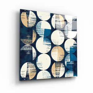 ・"Absctract Colors"・Glass Wall Art