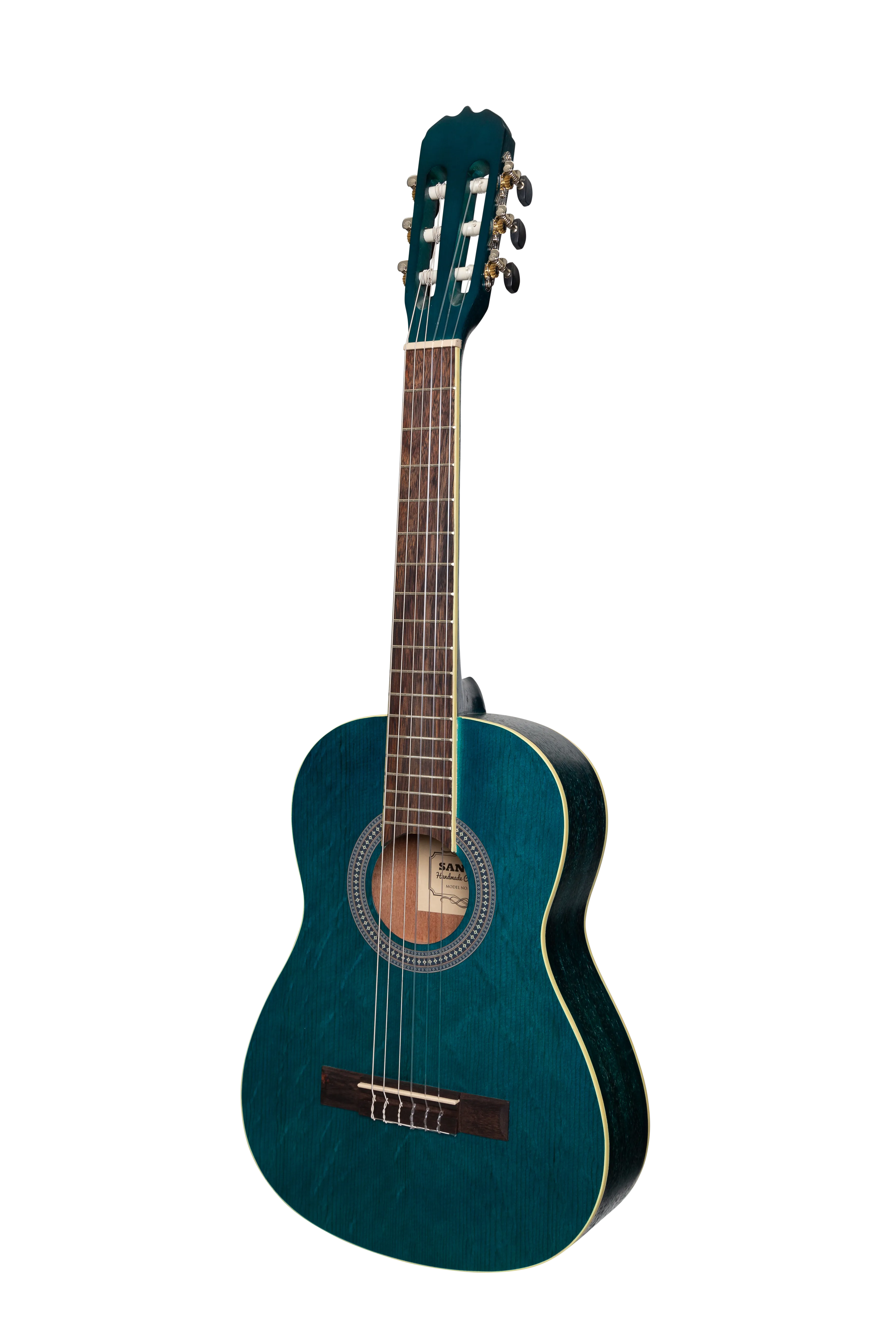 Sanchez 1/2 Size Student Classical Guitar with Gig Bag (Blue)