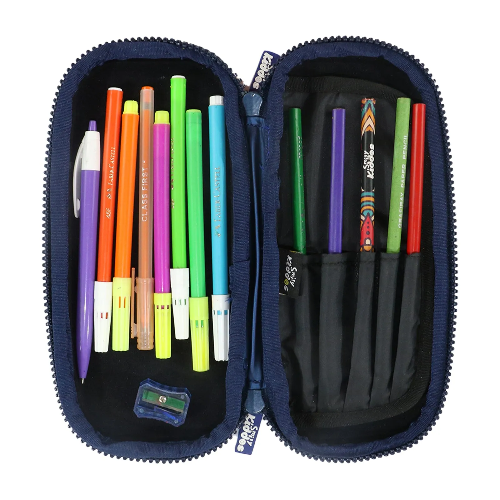 Smily Kiddos Small pencil case - Mermaid Blue