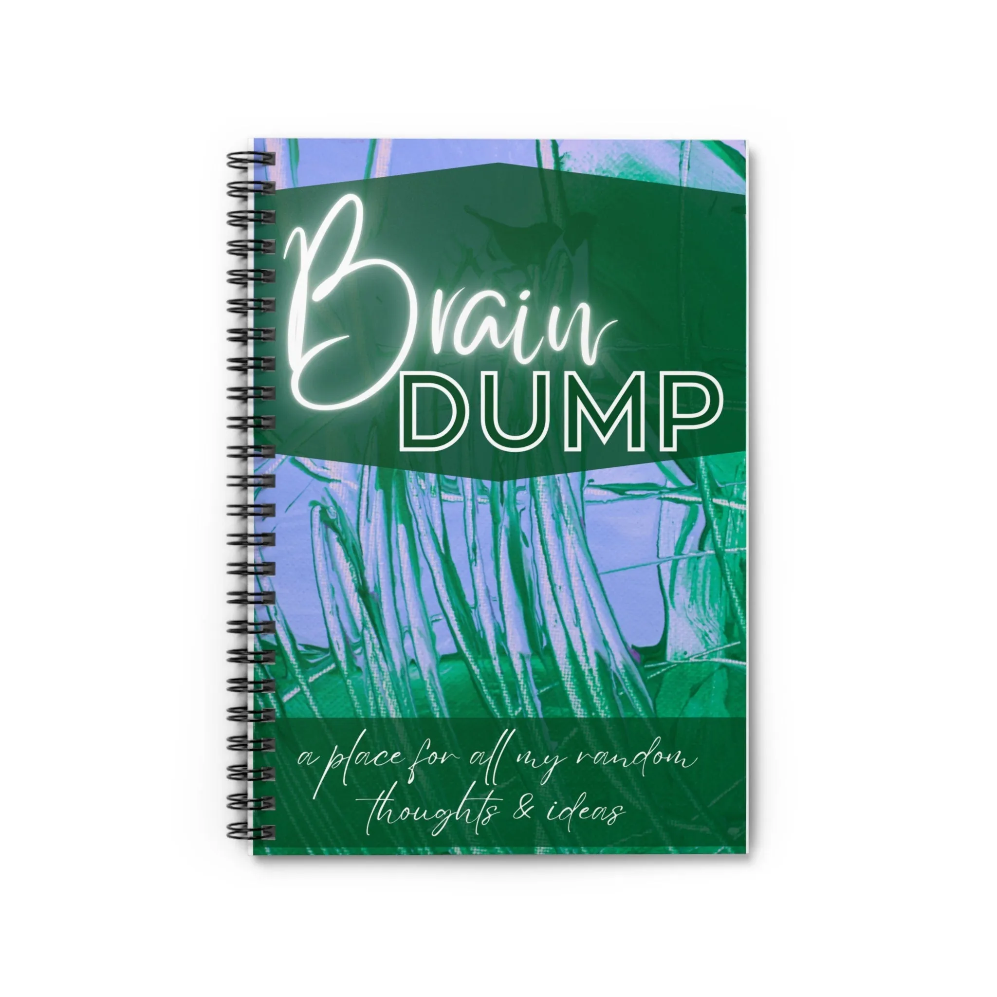 Spiral Notebook - Organize Thoughts and Boost Productivity! 115 pages
