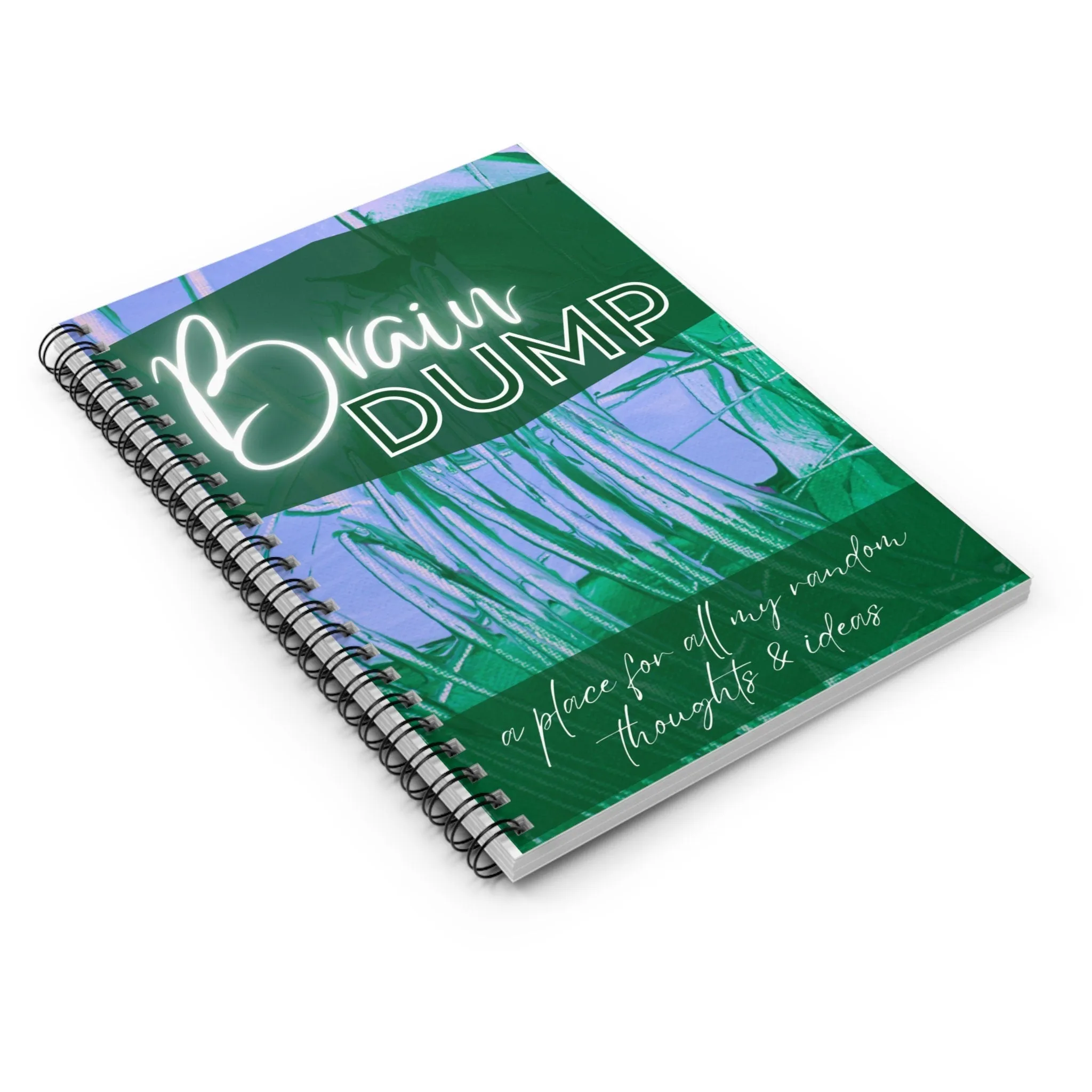 Spiral Notebook - Organize Thoughts and Boost Productivity! 115 pages