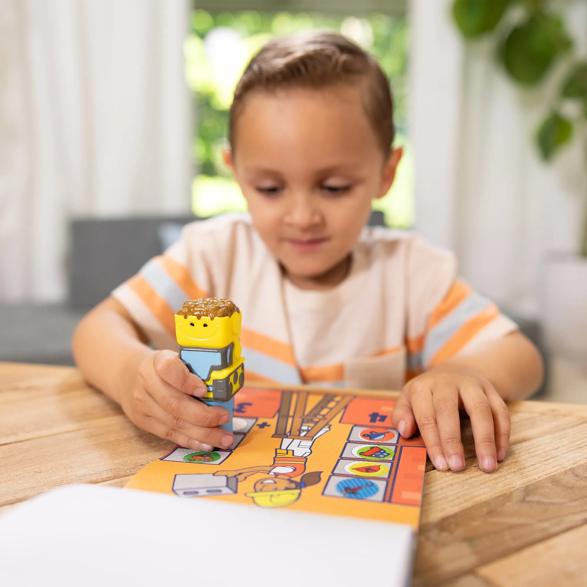 Sticker WOW!™ Activity Pad & Sticker Stamper - Bulldozer