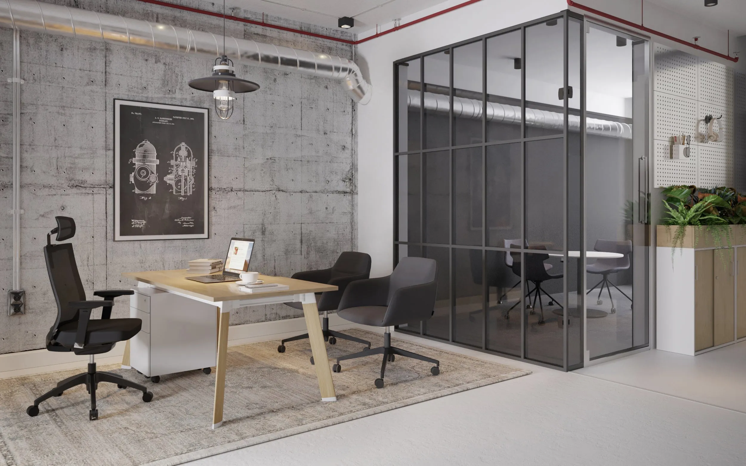 Switch Executive Desk [1200L x 700W]