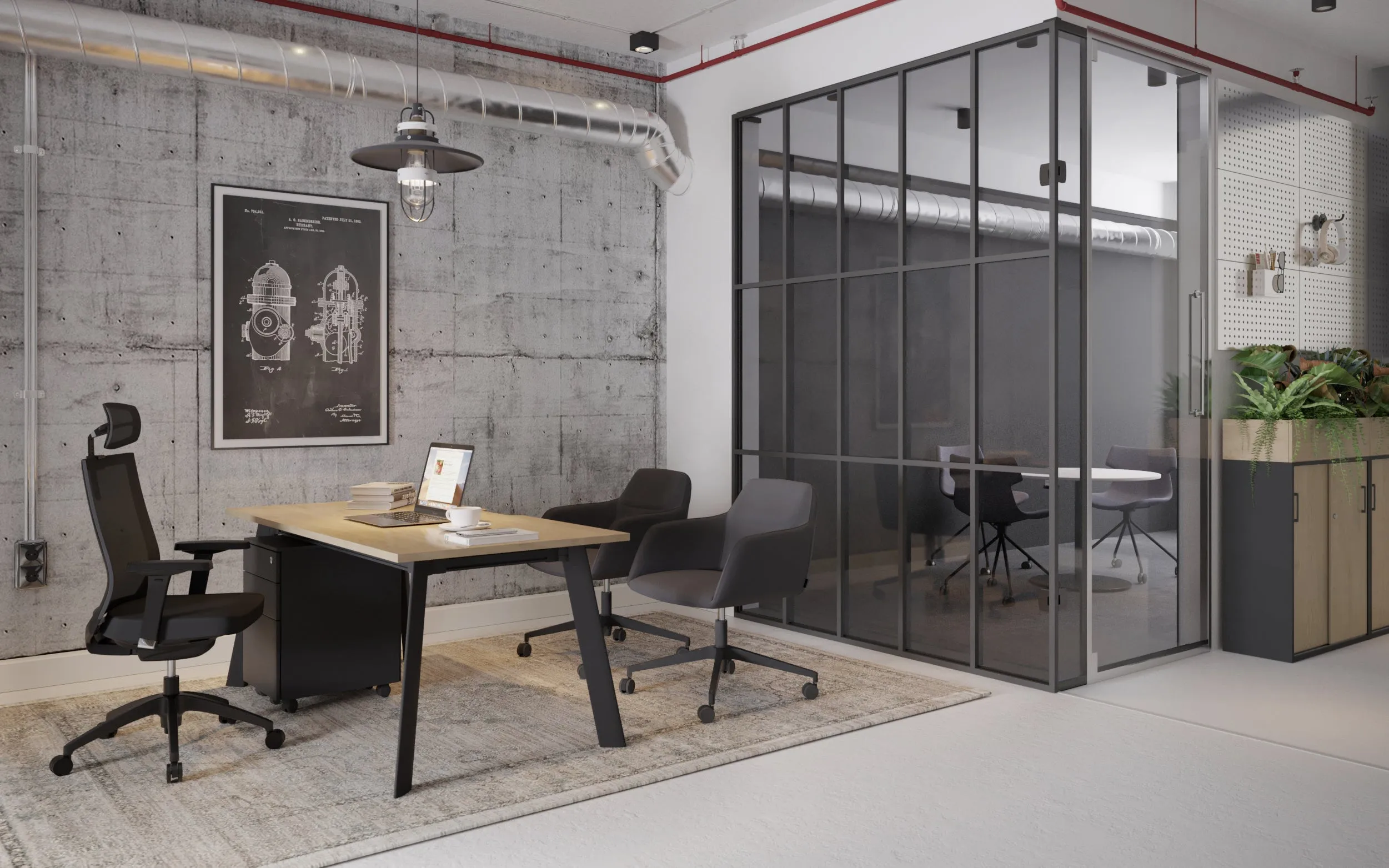Switch Executive Desk [1200L x 700W]
