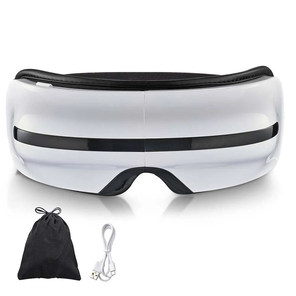 TheLAShop Eye Massager with Heat Bluetooth Speaker Rechargeable