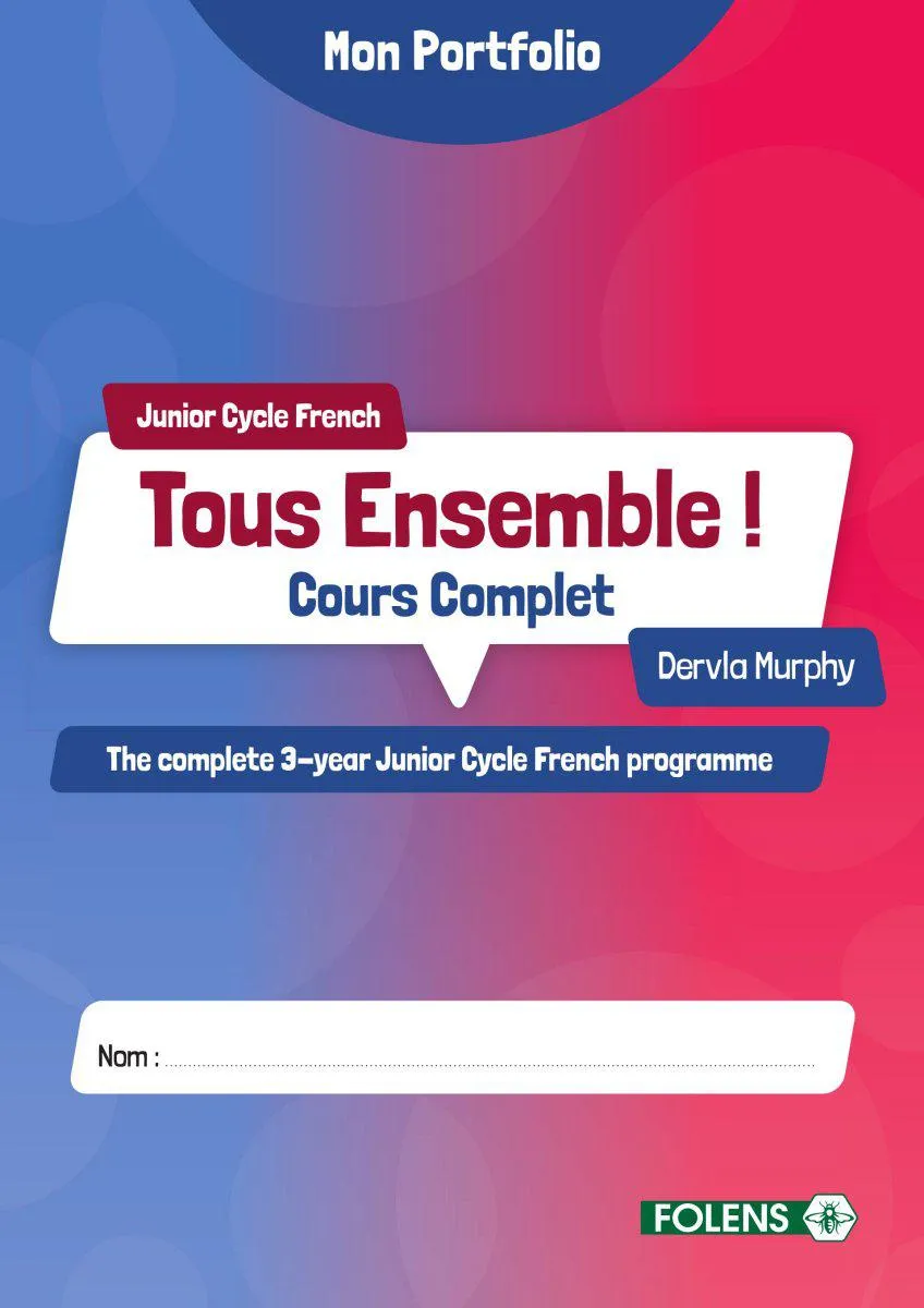 Tous Ensemble - Combined Book 1 & 2 - Textbook & Workbook Set - New Edition (2024)