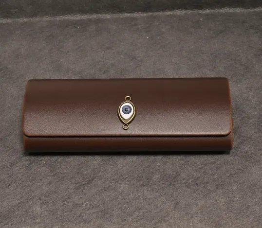 Vazrobe Unisex PU Leather Eyeglass Storage Case 22 Variants