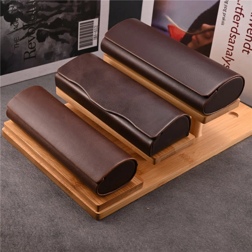 Vazrobe Unisex PU Leather Eyeglass Storage Case 22 Variants