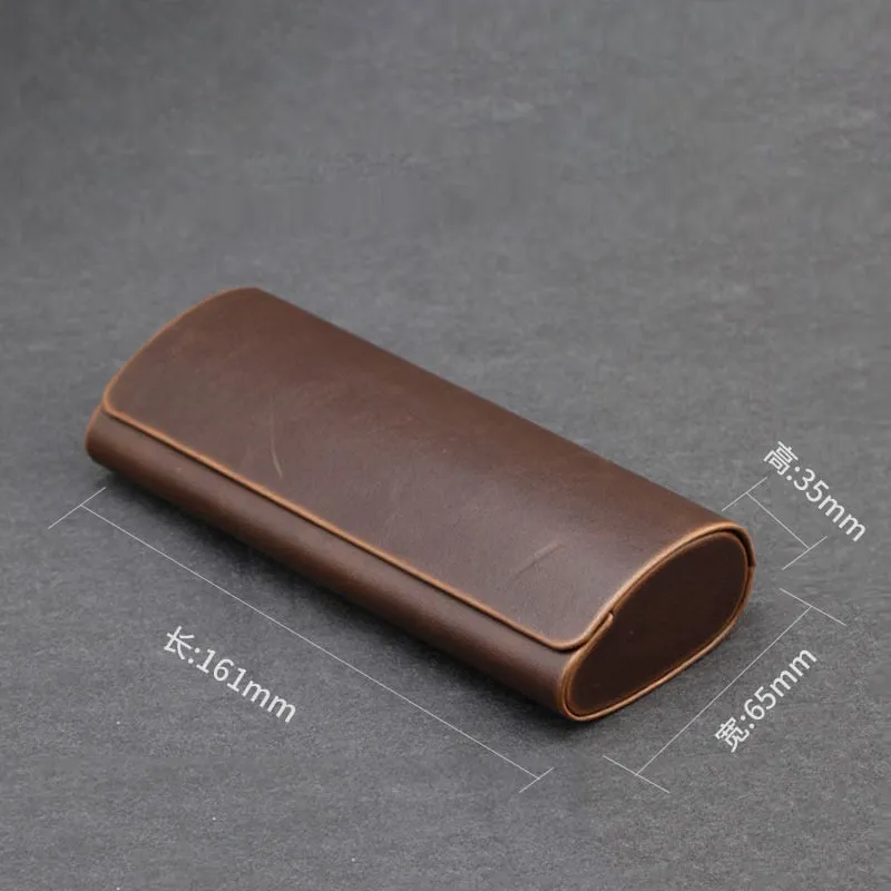 Vazrobe Unisex PU Leather Eyeglass Storage Case 22 Variants