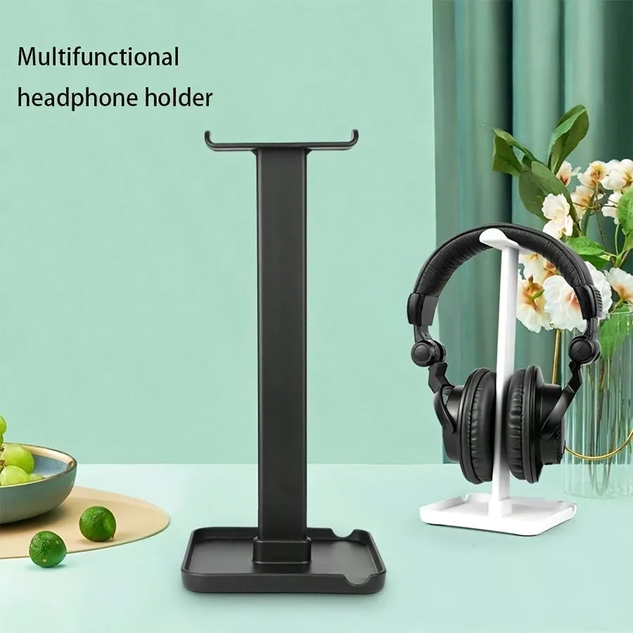Versatile Headmounted Earphone Rack Perfect Desktop Storage Solution