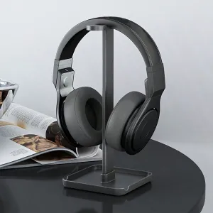 Versatile Headmounted Earphone Rack Perfect Desktop Storage Solution