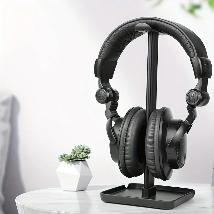 Versatile Headmounted Earphone Rack Perfect Desktop Storage Solution
