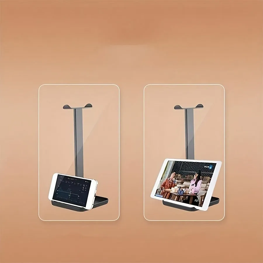 Versatile Headmounted Earphone Rack Perfect Desktop Storage Solution