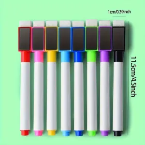 Vibrant Magnetic Dry Erase Markers  Perfect for Office  Home