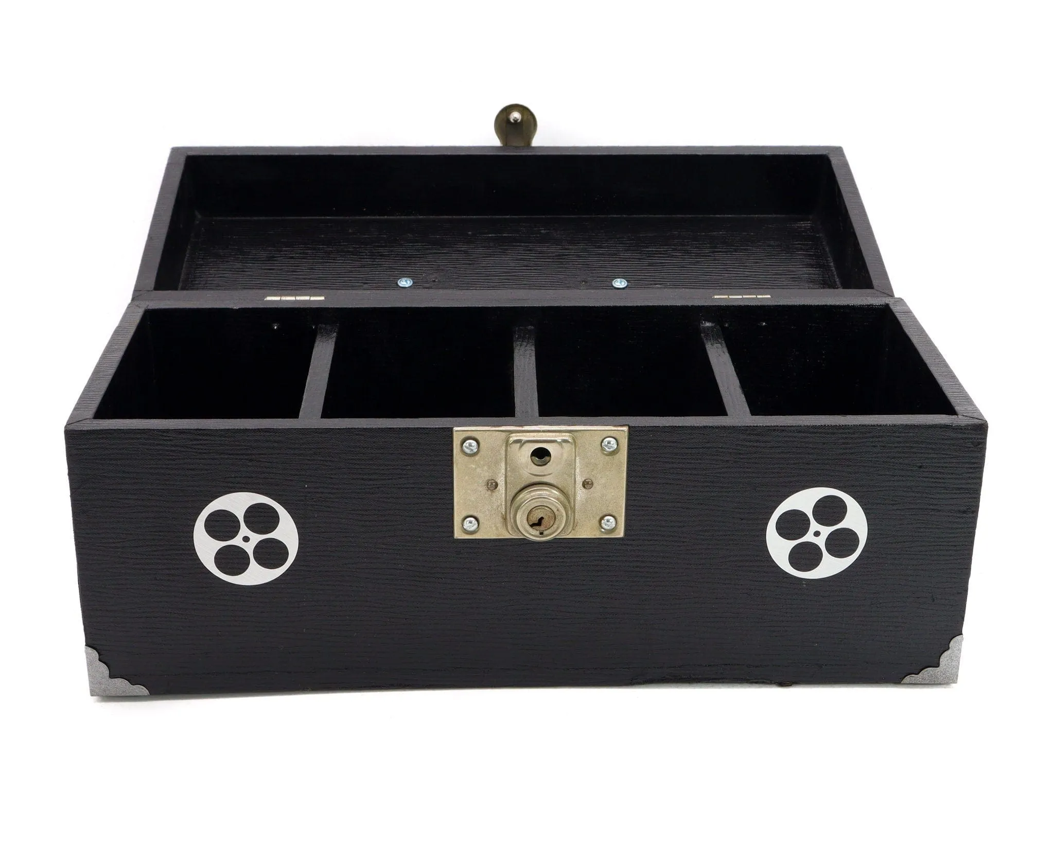Vintage 8 MM Black Movie Carrying Case - Movie Night - Candy Store