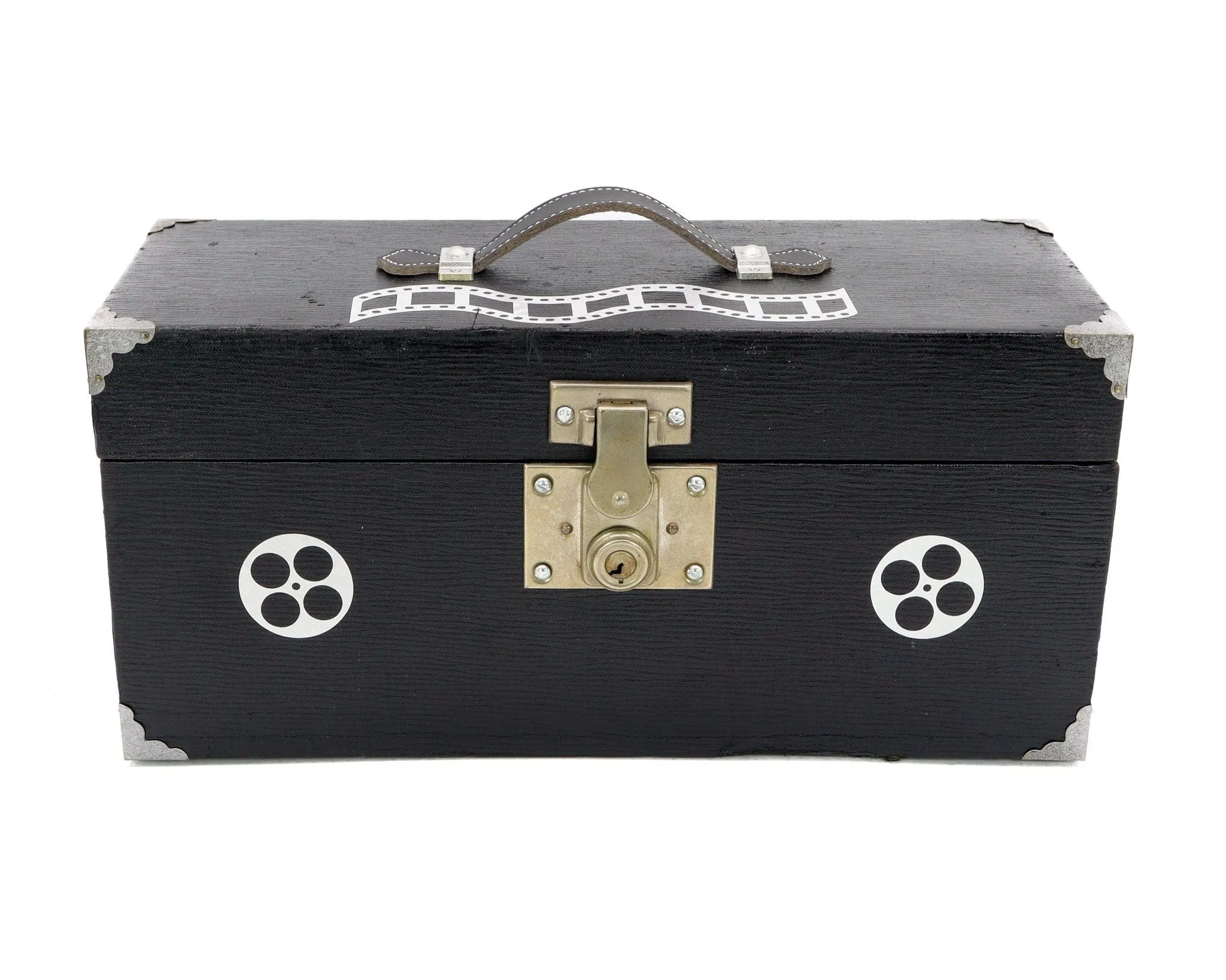 Vintage 8 MM Black Movie Carrying Case - Movie Night - Candy Store