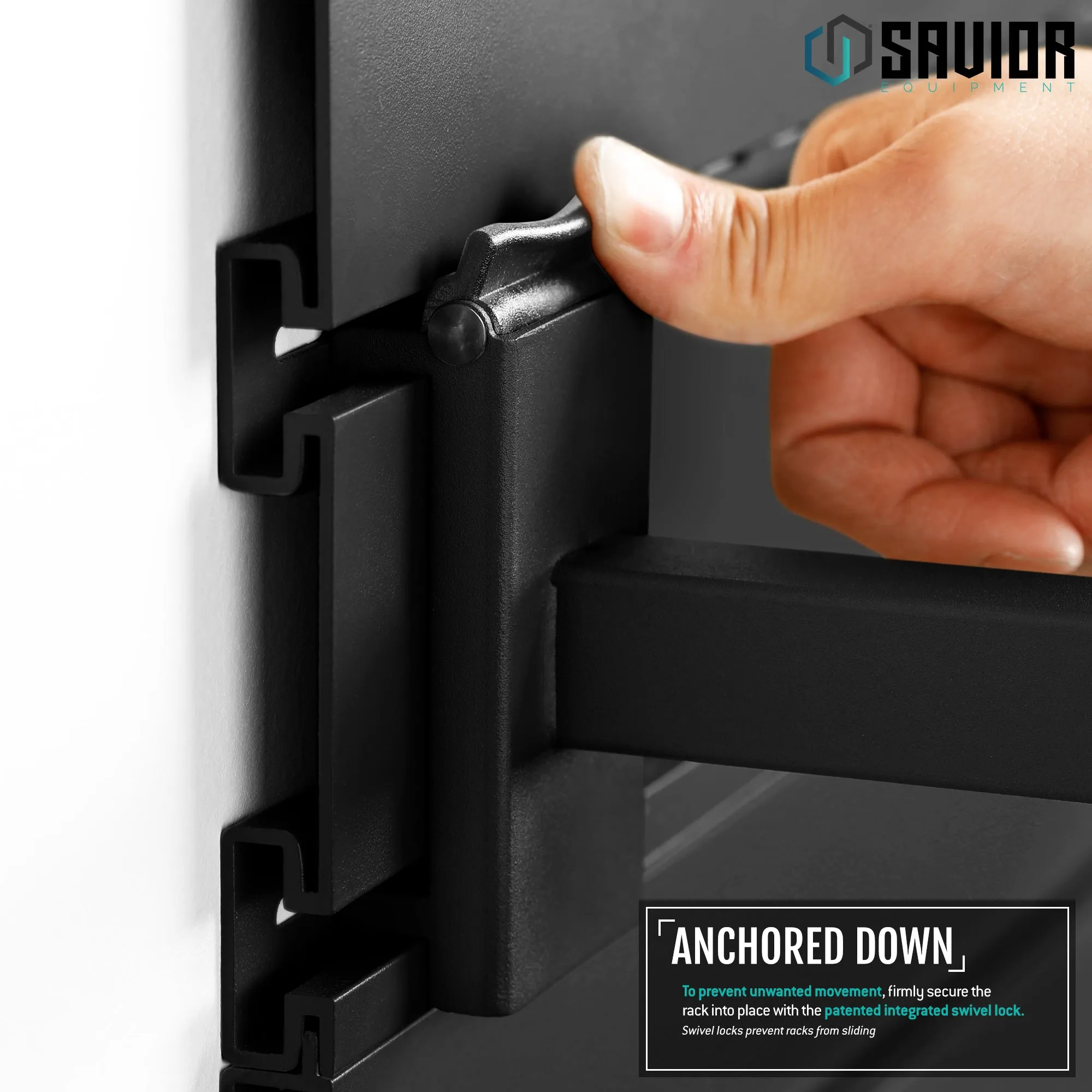 Wall Rack System - Adjustable Pistol & Suppressor Rod - 2 Pack