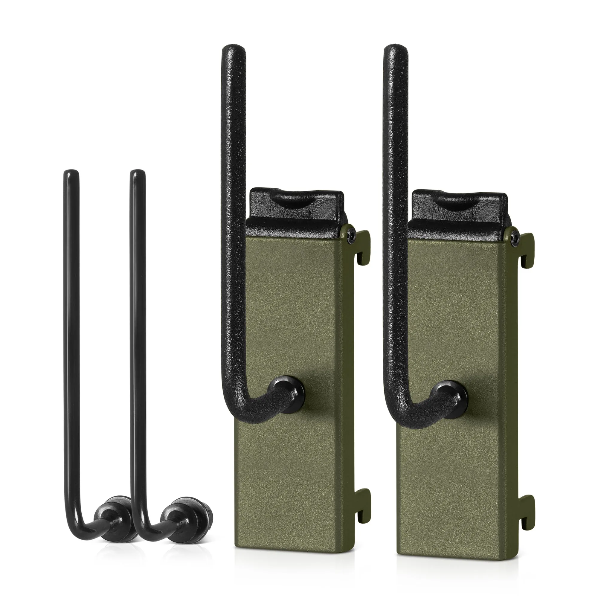 Wall Rack System - Adjustable Pistol & Suppressor Rod - 2 Pack
