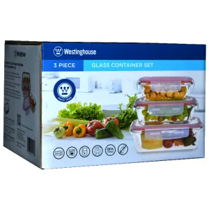 Westinghouse 3pc Food Storage Set